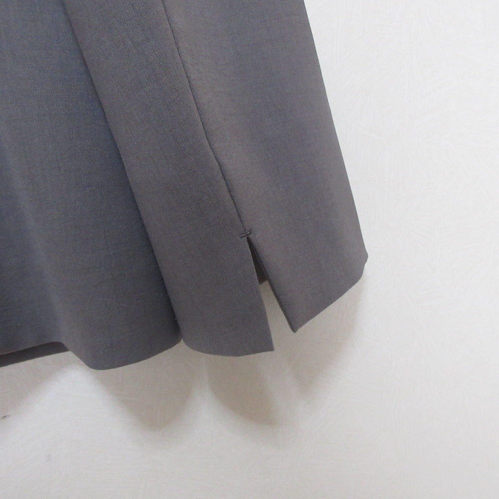 インディヴィ ノーカラージャケットスカートスーツ