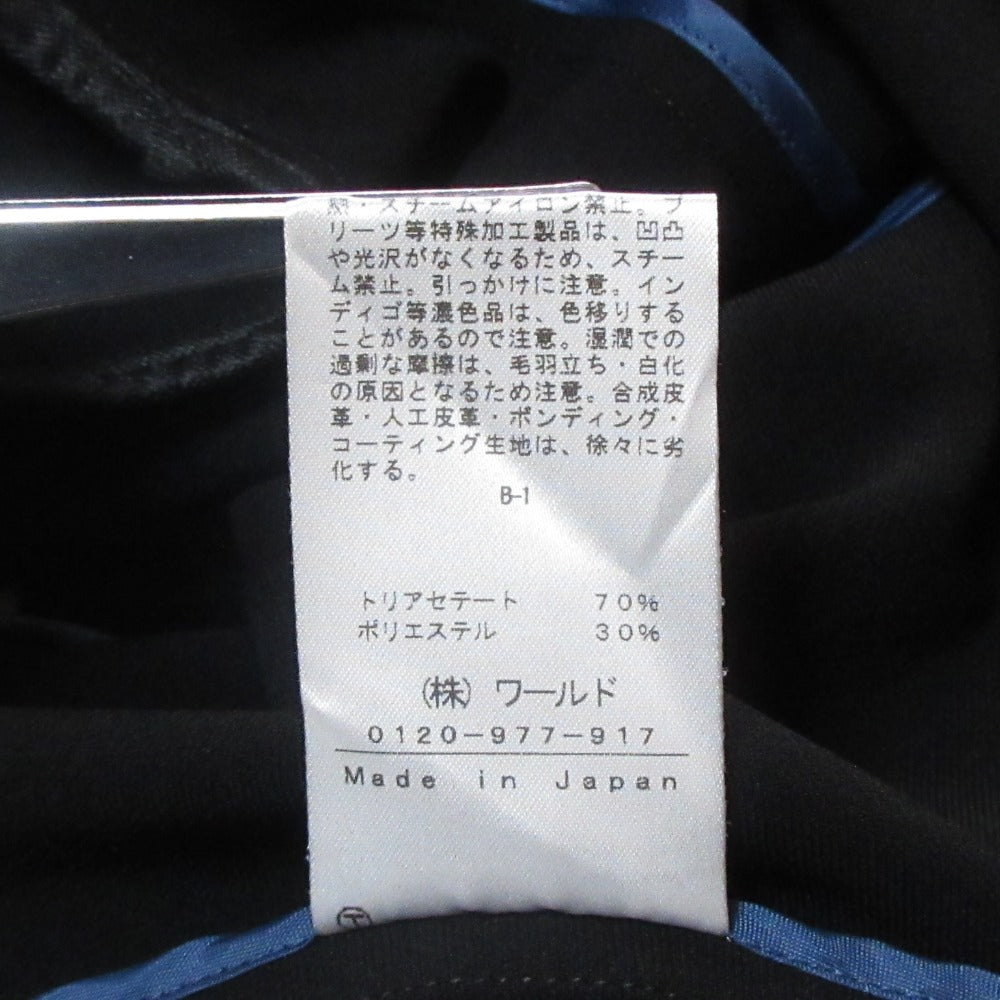 インディヴィ ノーカラーセットアップスーツ