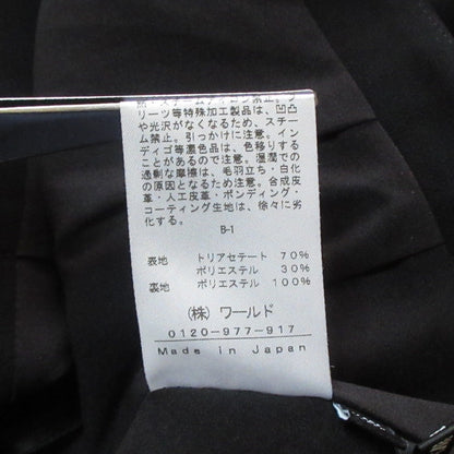 インディヴィ ノーカラーセットアップスーツ