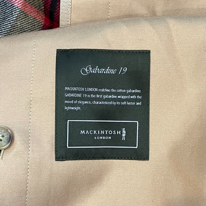 マッキントッシュロンドン GABARDINE 19 LOGIE トレンチコート