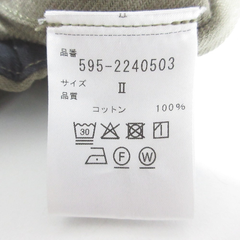 マーガレットハウエル コットンツイルイージートラウザーズ