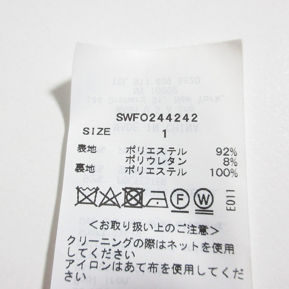 スナイデル 金ボタンジレワンピース