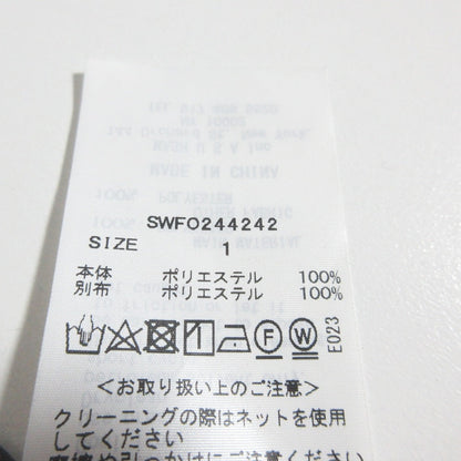 スナイデル 金ボタンジレワンピース
