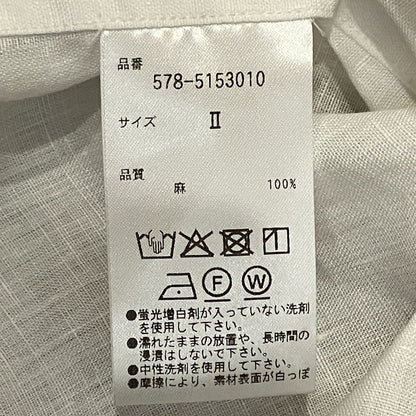 マーガレットハウエル SHIRTING LINEN シャツ