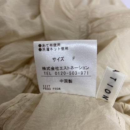 エストネーション ナイロンギャザーブルゾン