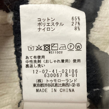マカフィー ハイブリッドコットンショートプルオーバーニット