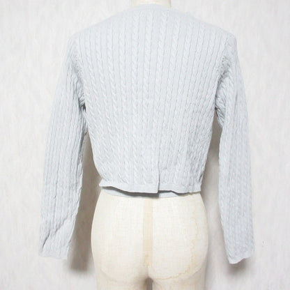 ハーリップトゥ Essential Cable Knit ウールカーディガンセット