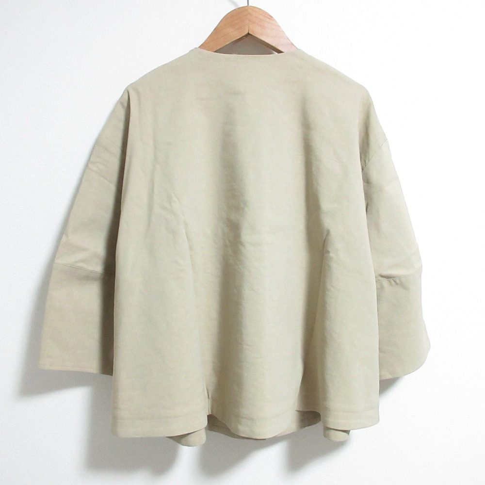 セオリーリュクス LUSH LINEN ノーカラージャケット