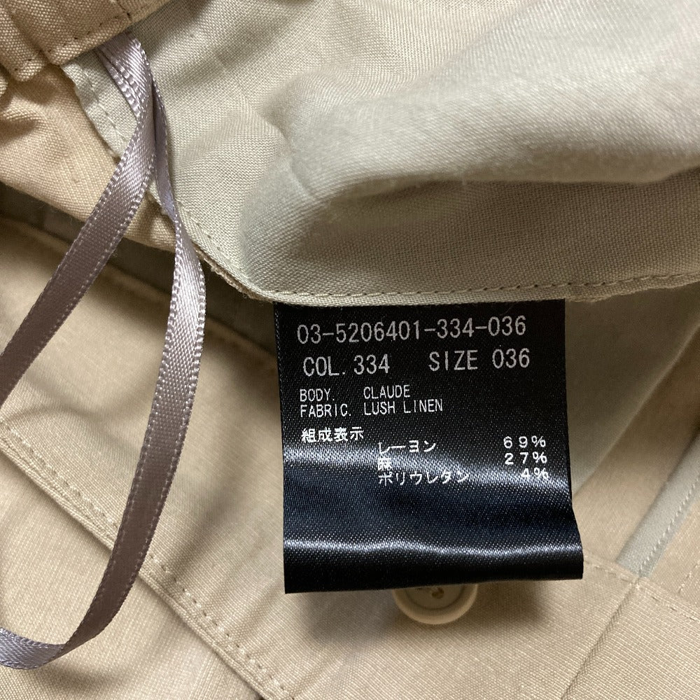 セオリーリュクス LUSH LINEN ワイドパンツ
