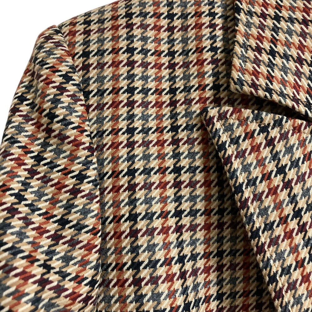 アルアバイル チェックダブルジャケット
