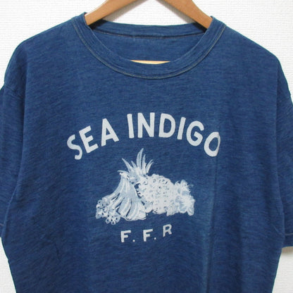 フォーティファイブアール SEA INDIGO Tシャツ