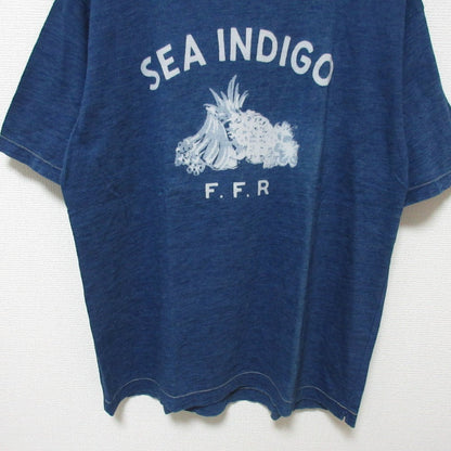 フォーティファイブアール SEA INDIGO Tシャツ