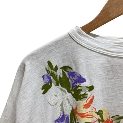 フォーティファイブアール レイレイプリントコットンTシャツ