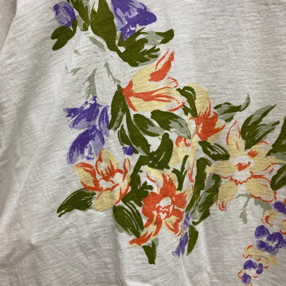 フォーティファイブアール レイレイプリントコットンTシャツ