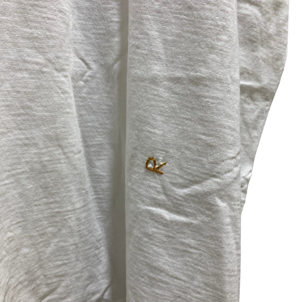 フォーティファイブアール プリントコットンオーバーサイズTシャツ