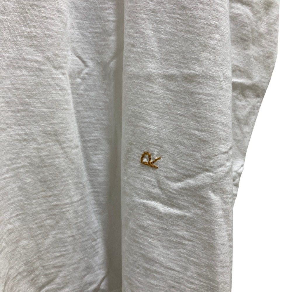フォーティファイブアール プリントコットンオーバーサイズTシャツ