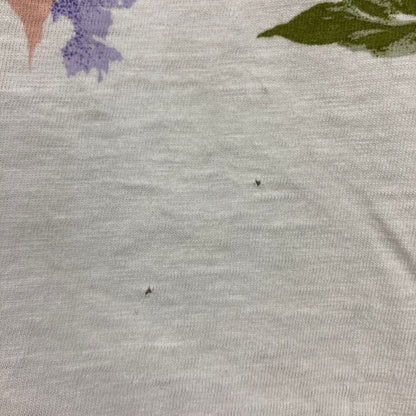 フォーティファイブアール プリントコットンオーバーサイズTシャツ