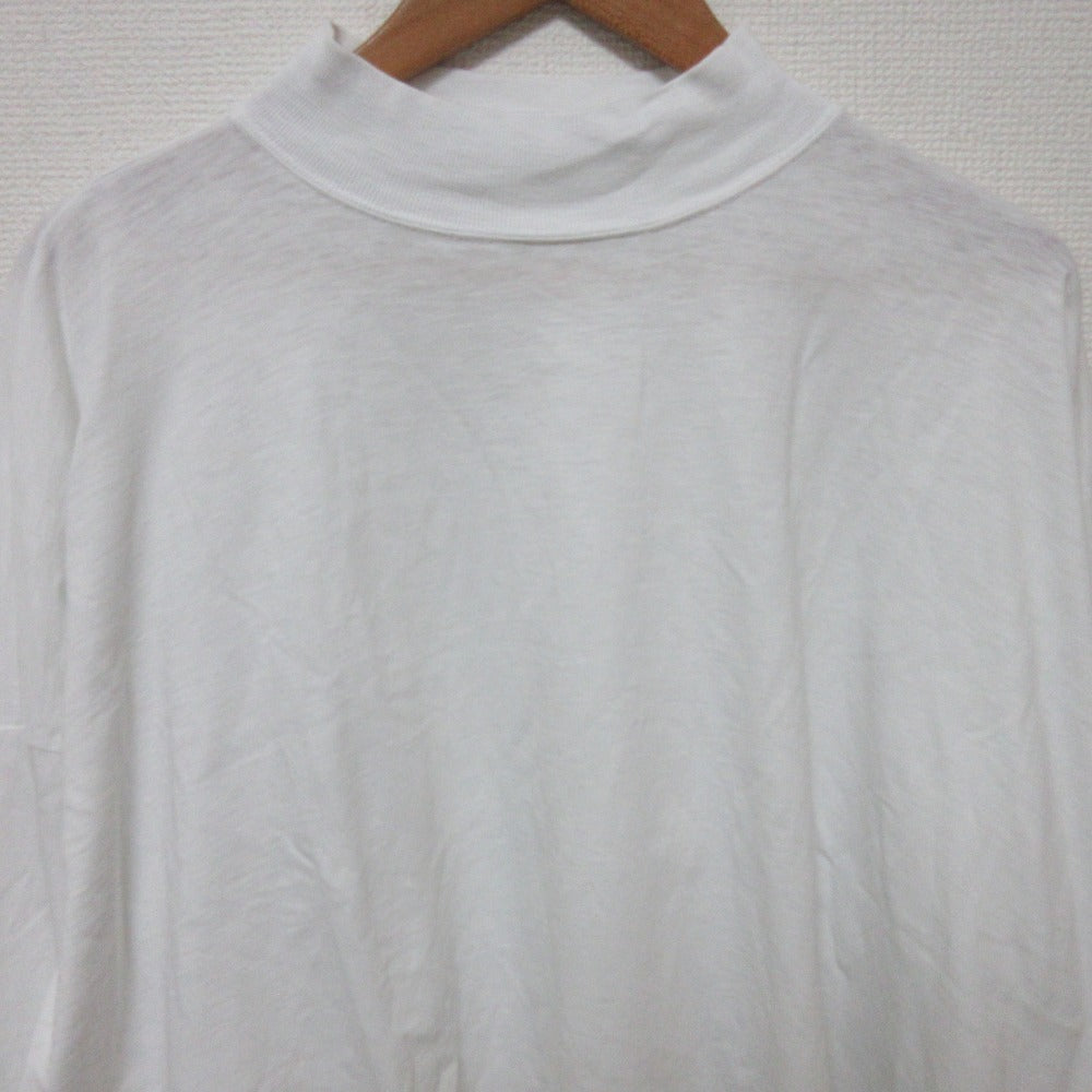 フォーティファイブアール ロングスリーブモックネックワイドカットソー