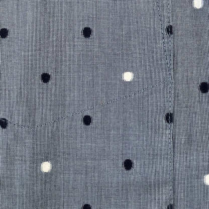 シーバイクロエ 刺繍シフォン長袖ブラウス