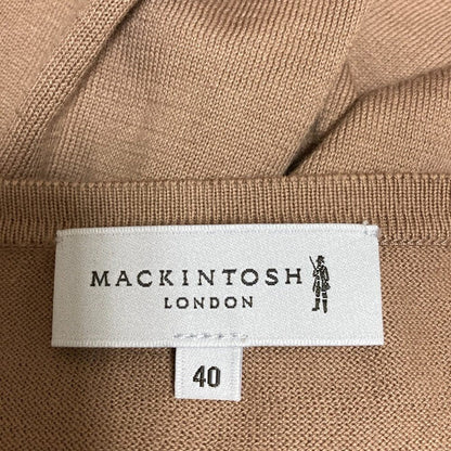 マッキントッシュロンドン ウールブレンドクルーネックカーディガン