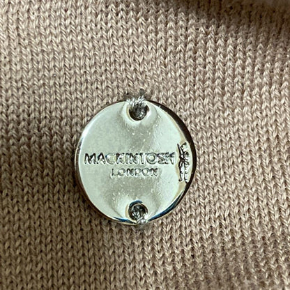 マッキントッシュロンドン ウールブレンドクルーネックカーディガン