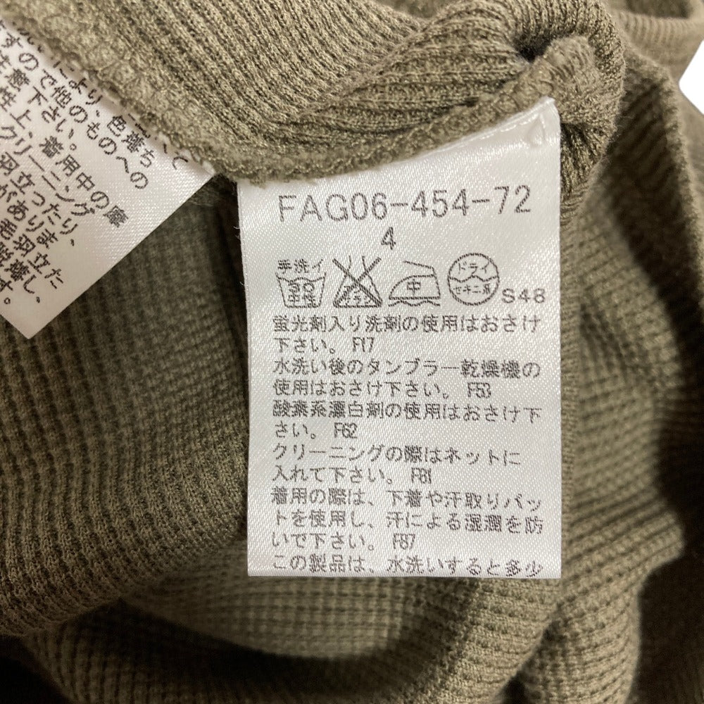 バーバリーロンドン コットンシルク半袖レースアップカットソー