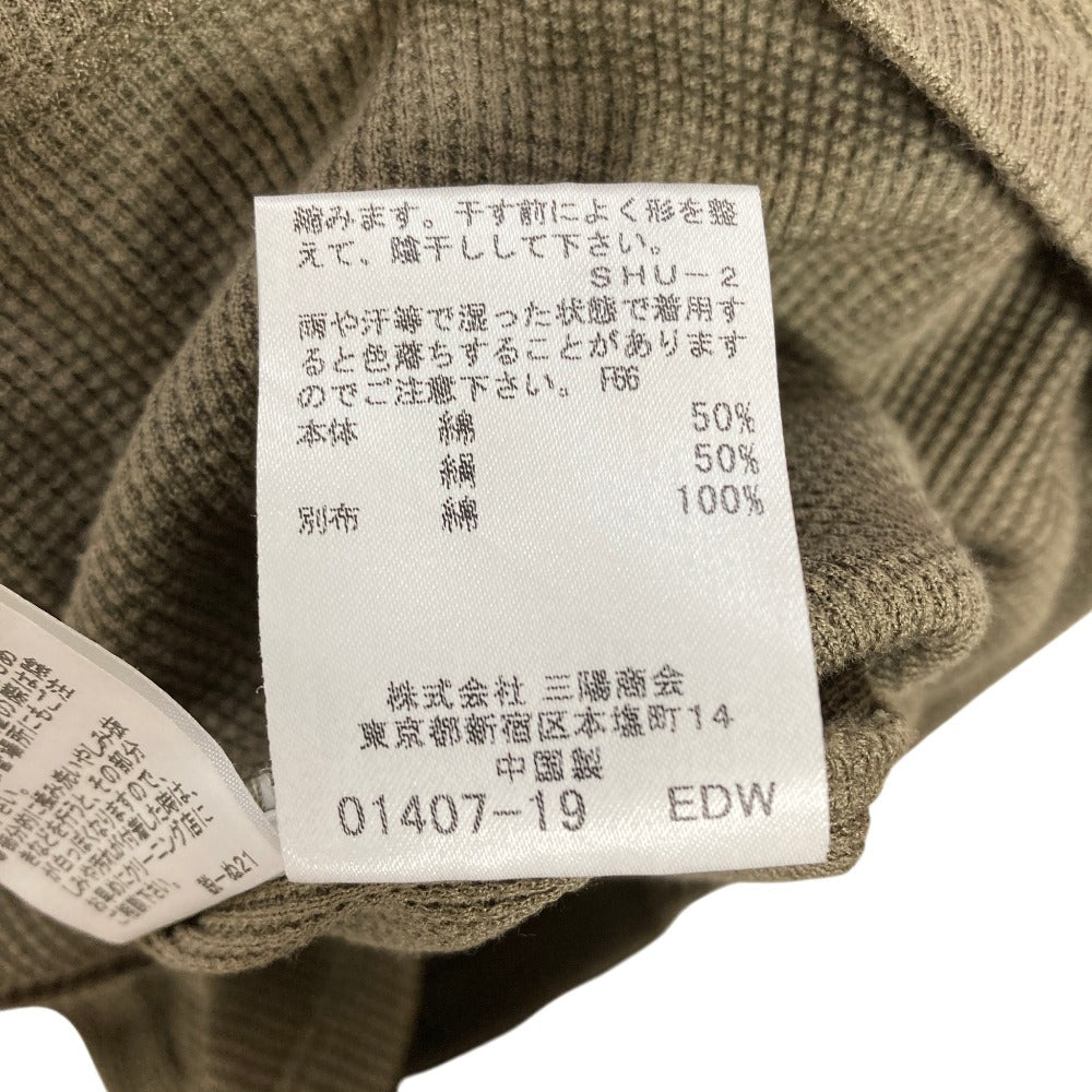 バーバリーロンドン コットンシルク半袖レースアップカットソー