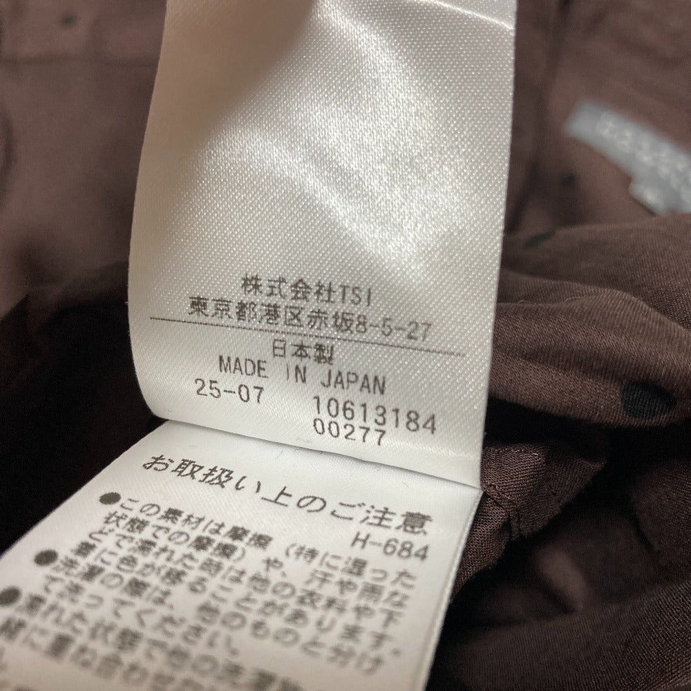 マーガレットハウエル コットンポルカドットシャツ