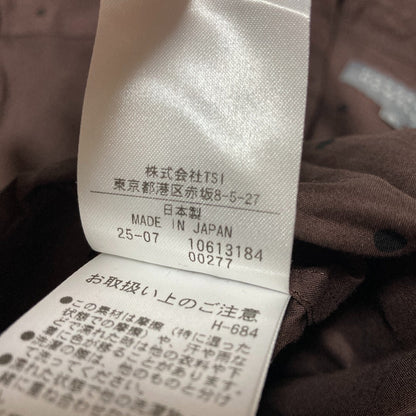 マーガレットハウエル コットンポルカドットシャツ