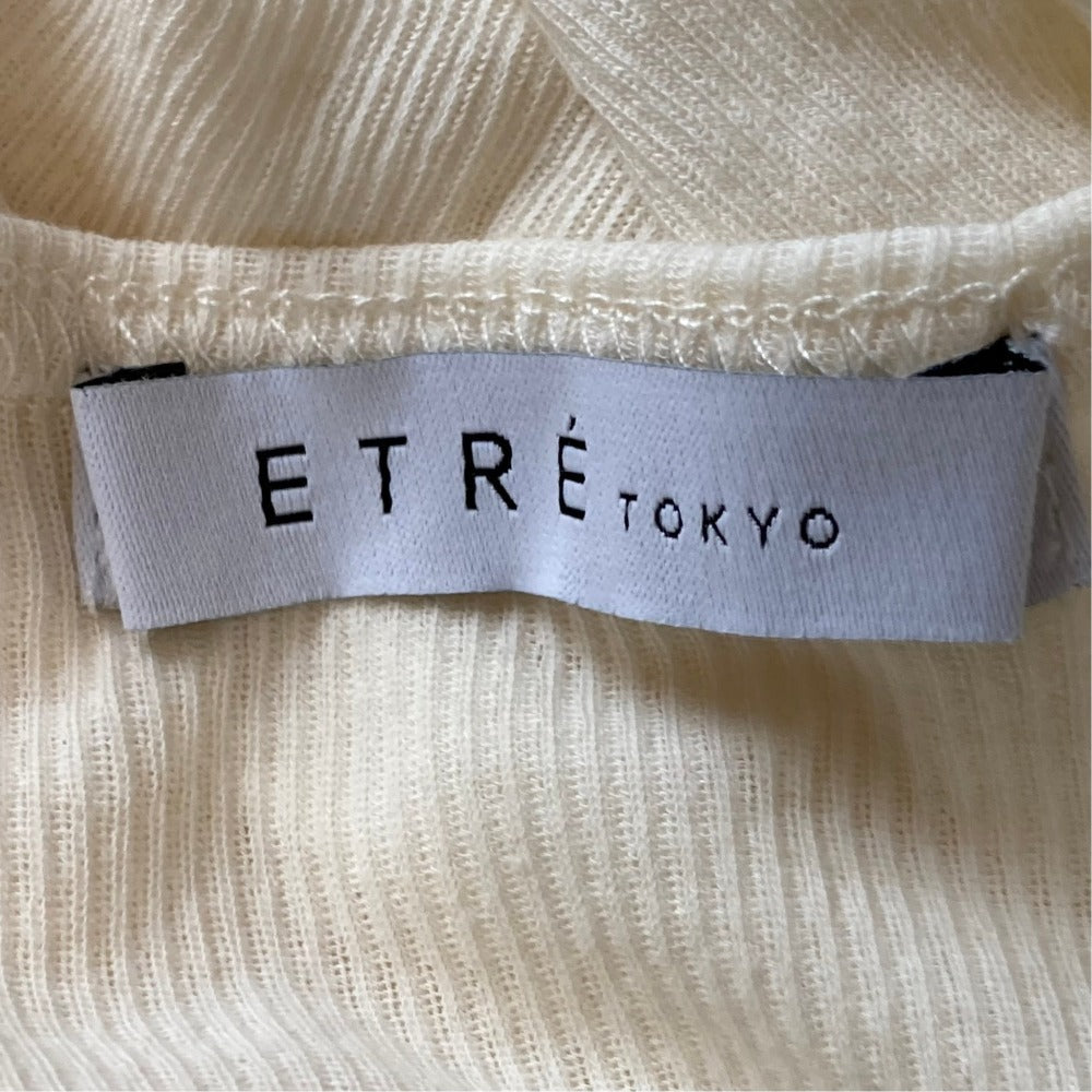 エトレトウキョウ フロントスナップハーフスリーブエアリープルオーバー