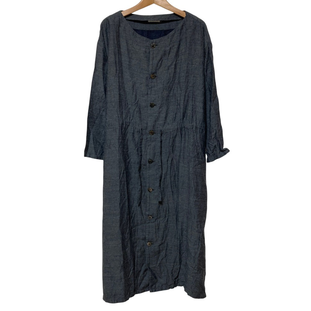 プランテーション ロングシャツワンピース