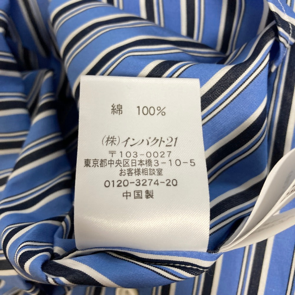 ラルフローレン ストライプボウタイブラウス