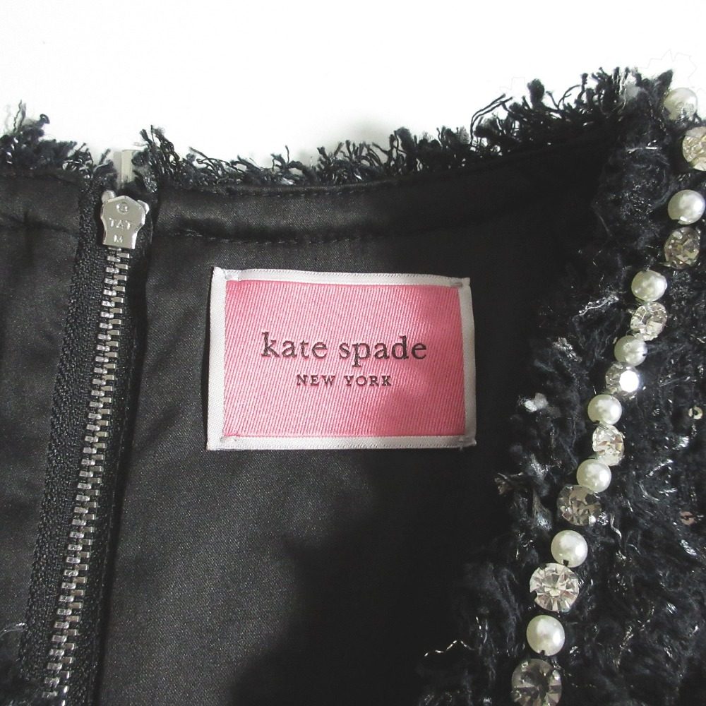 ケイトスペードニューヨーク Embellished Tweed ワンピース