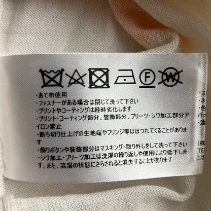 ポールカ シルクコットン半袖ニットトップス
