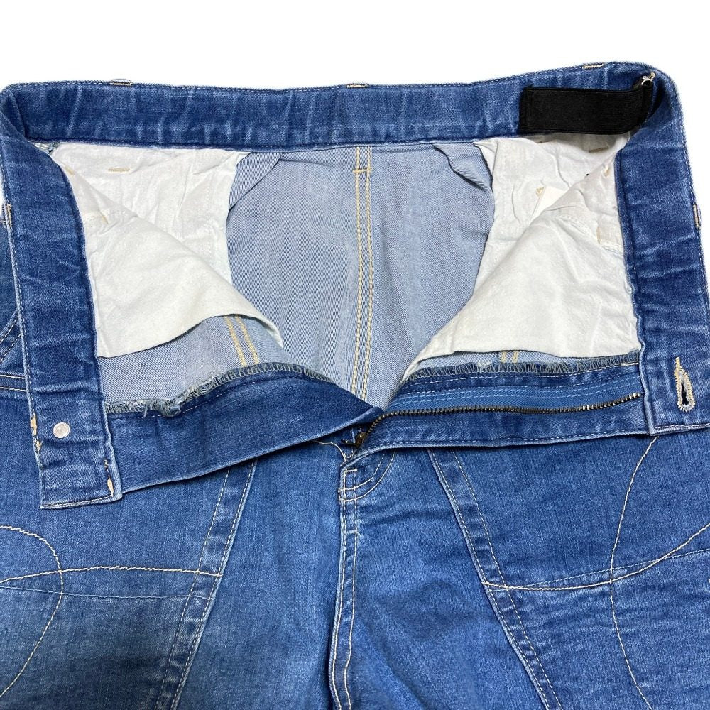 メルシーボークー デニムフレアパンツ