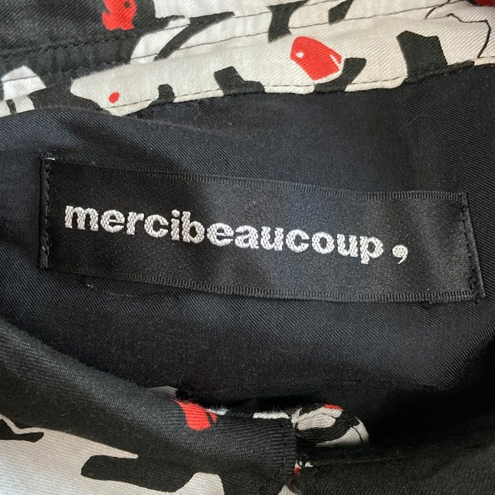 メルシーボークー フーディーロングシャツ