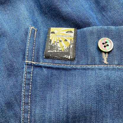 メルシーボークー デニムシャツジャケット