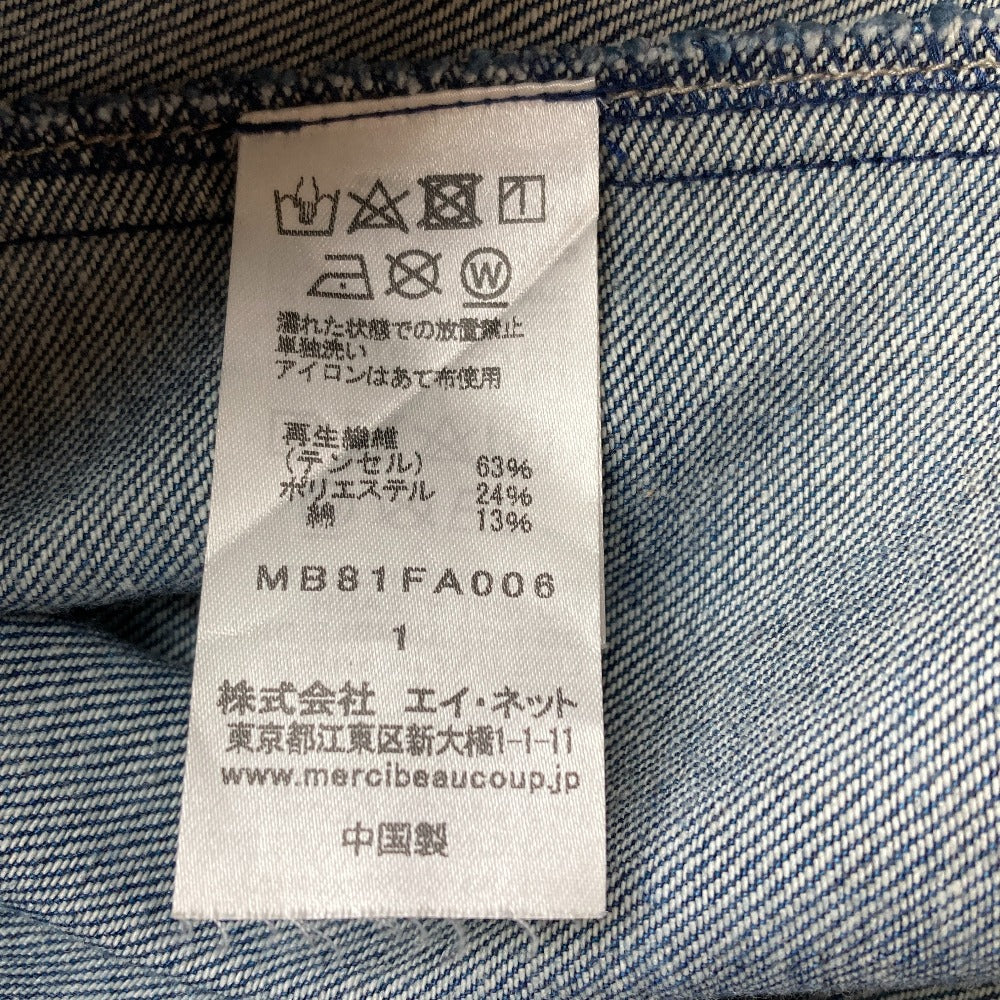 メルシーボークー デニムシャツジャケット