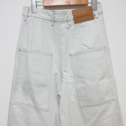 カルメイヤー DEEP POCKETデニムワイドパンツ