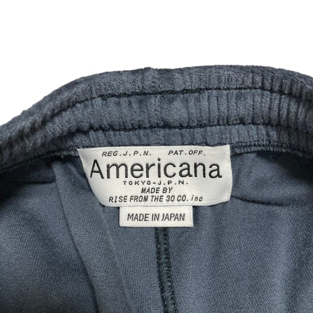 アメリカーナ ベロアトラックパンツ