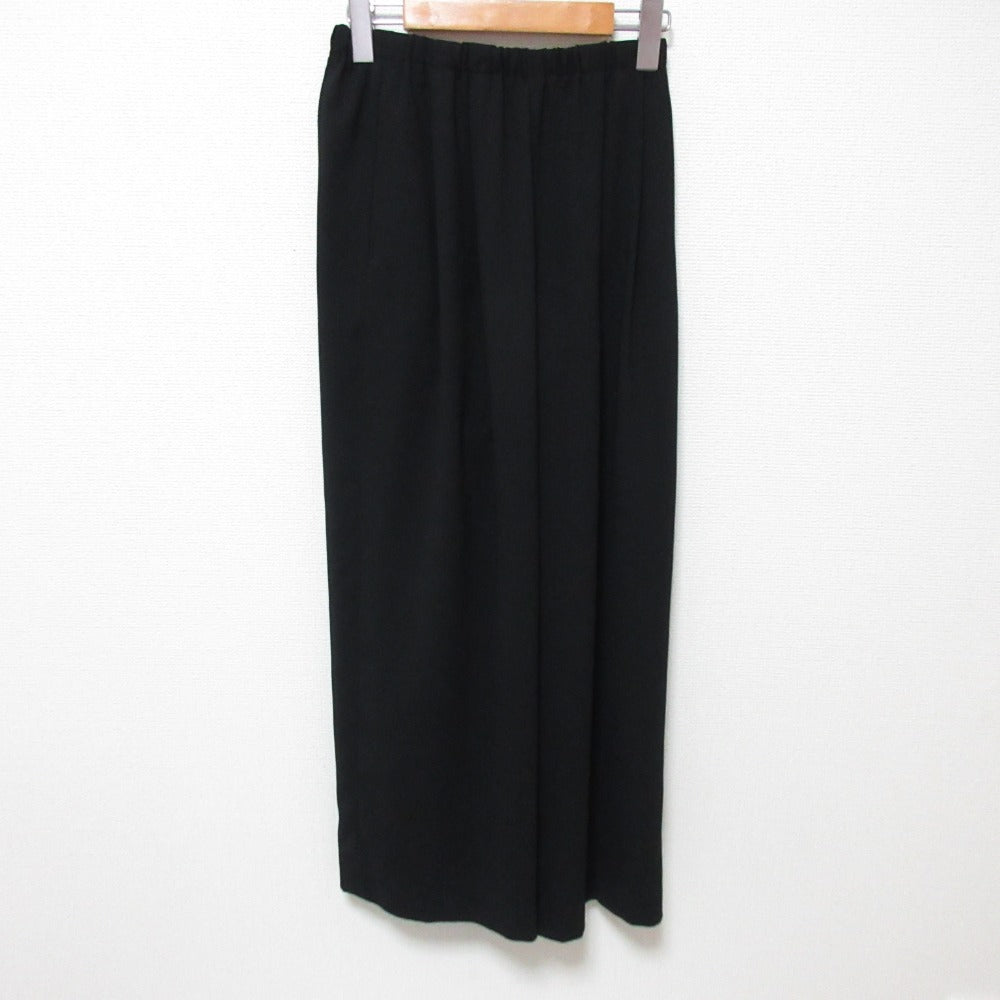 エンフォルド RELAX ELASTIC WIDE TROUSERS ジョーゼットワイドパンツ
