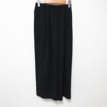エンフォルド RELAX ELASTIC WIDE TROUSERS ジョーゼットワイドパンツ