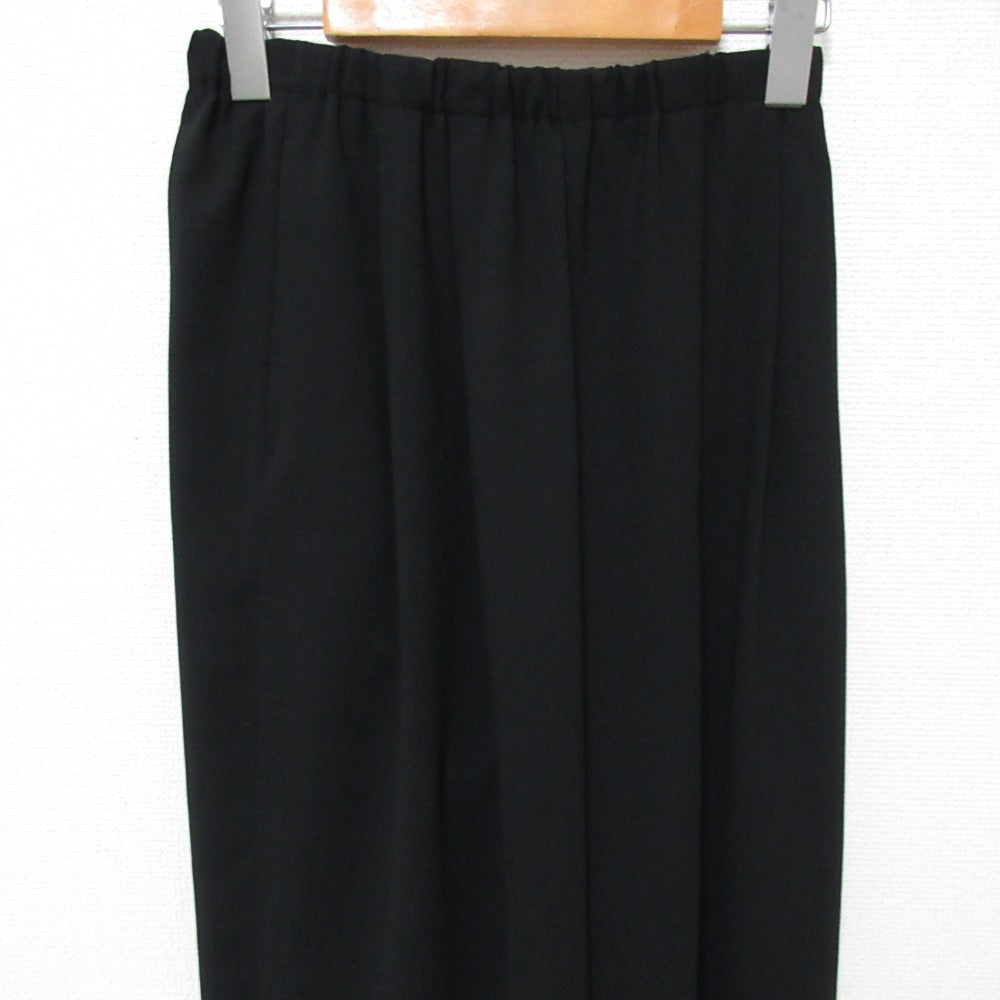 エンフォルド RELAX ELASTIC WIDE TROUSERS ジョーゼットワイドパンツ