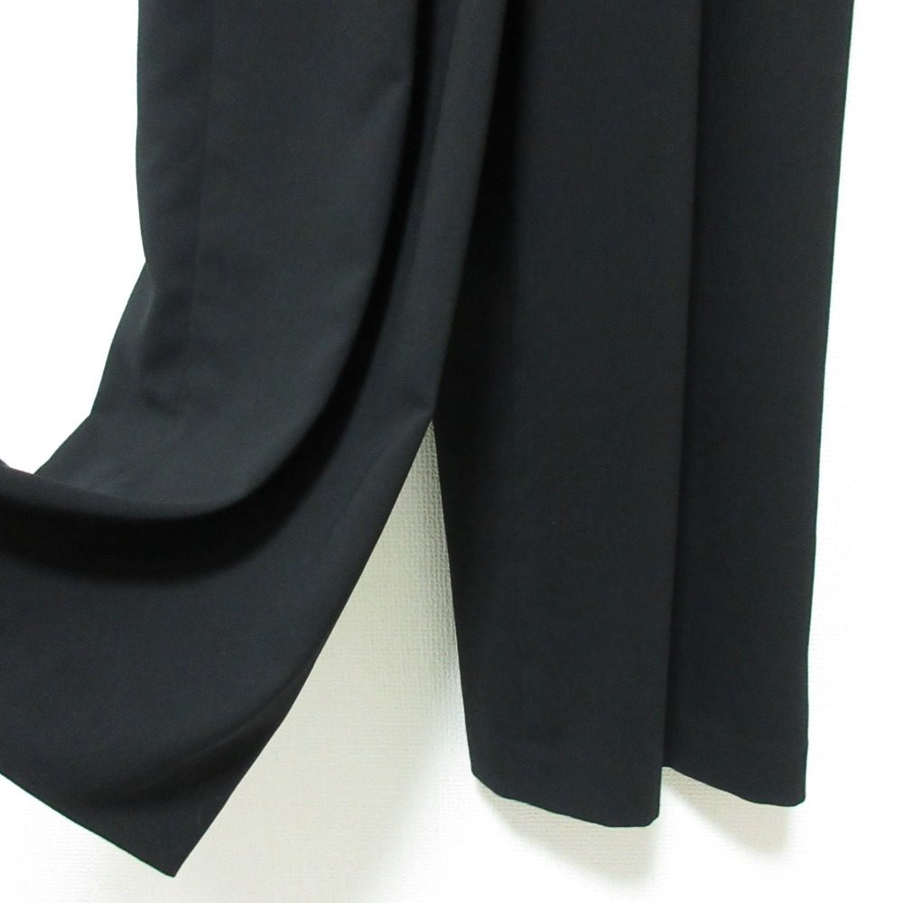 エンフォルド RELAX ELASTIC WIDE TROUSERS ジョーゼットワイドパンツ