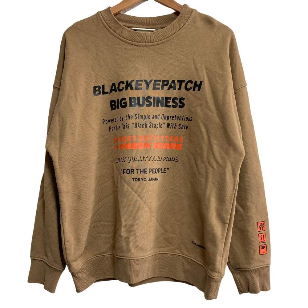 ブラックアイパッチ コットン スウェット