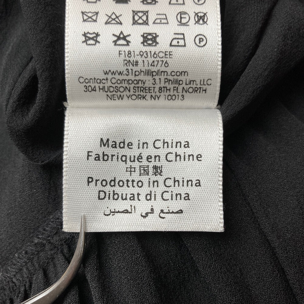 3.1フィリップリム シルクギャザーワンピース