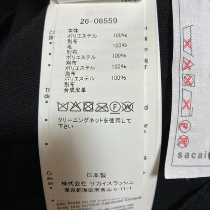 サカイ Wool Suiting Polka Dot ワンピース