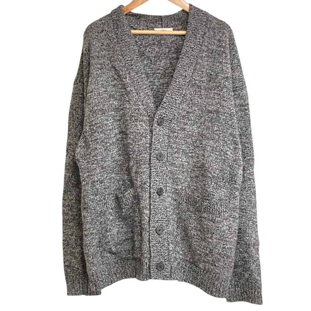 エイトン BABY WOOL MOULINE オーバーサイズカーディガン