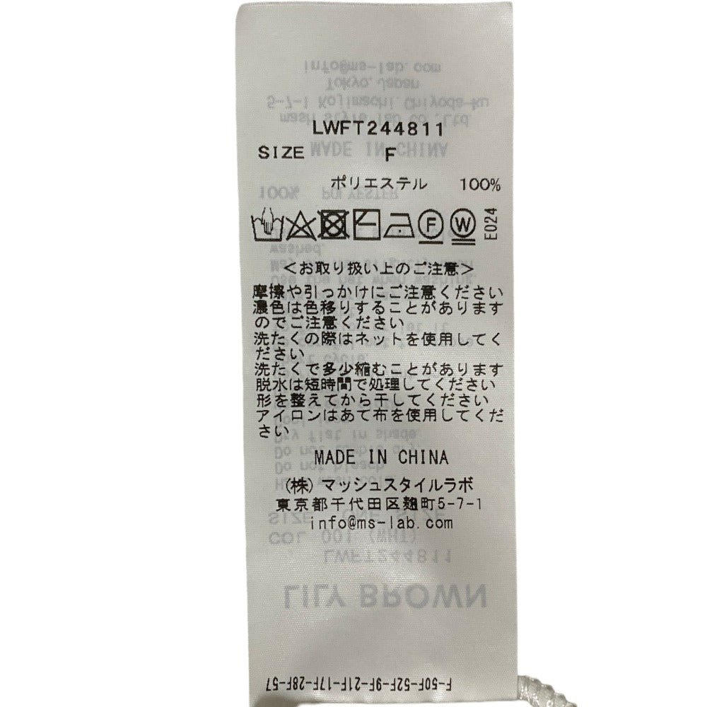 リリーブラウン L.B Candy Stockデコラティブシャツ