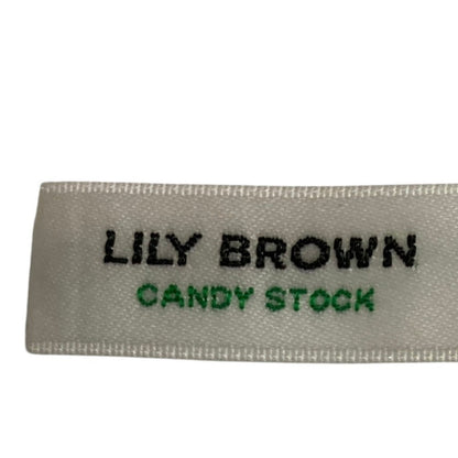 リリーブラウン L.B Candy Stockデコラティブシャツ
